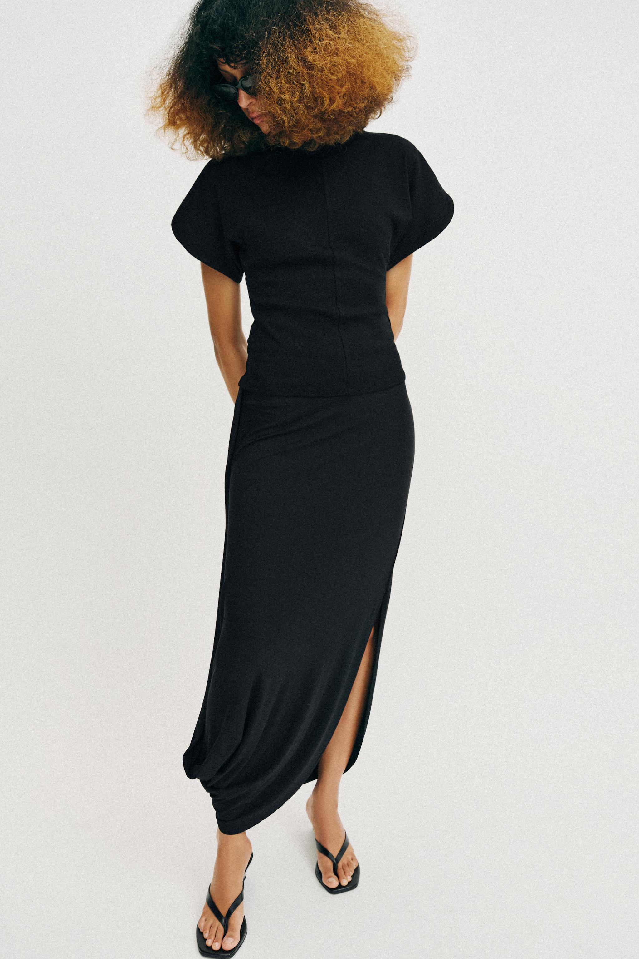 BALLOON SLEEVE TOP